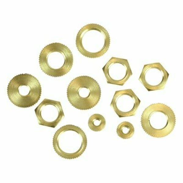 Orrco BRS Lock Nut, 12PK 60168